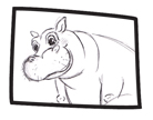 Hippo sketch 2
